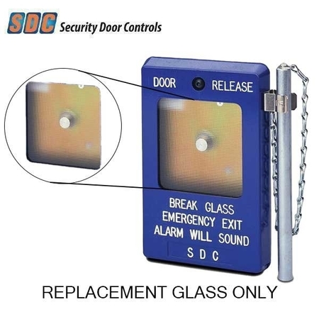 SDC 4 EACH REPLACEMENT GLASS FOR 491 SDC-491-GL4